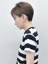 モリオ(morio)&nbsp;＊刈り上げベリーショートハンサムショート前下がりショート女子