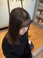 リトバイプティパ(Lit by petit-pas)&nbsp;ワンブリーチで作るオリーブベージュ