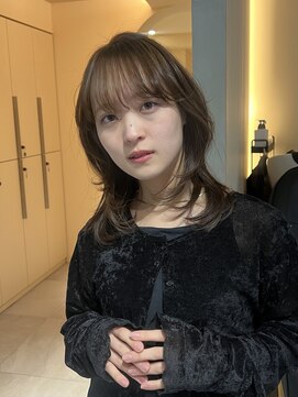 ガリカ 蔵前(Gallica) 【美玲】ざっくりレイヤー×マロンベージュ