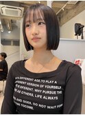 ショートボブ/髪質改善/縮毛矯正/30代40代50代/田町