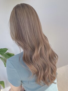 シェル 津山の手店(shel) ミルクティーベージュ/ハイトーン/春カラー/ニュアンスカラー