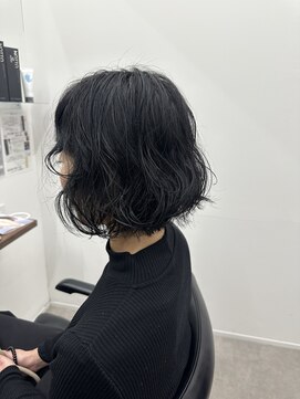 ユニックウメキタ(unique UMEKITA) ゆるふわボブパーマ
