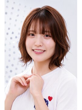 ミチオ ノザワ ヘアサロン ギンザ(Michio Nozawa HAIR SALON Ginza) 小顔顔回りレイヤー/ミディアムボブ/髪質改善ストレート/ロブ