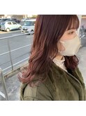 艶髪ピンクカラー