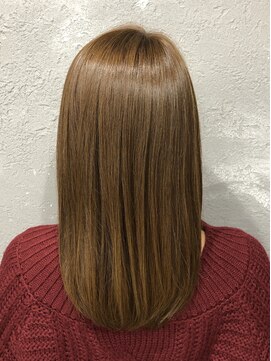 イズ 札幌店(is) アッシュベージュカラー