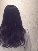 ブラックバイオレットアッシュカラー