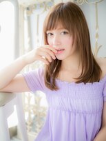 クオーレ ヘア アンジュ 水戸店(CUORE HAIR ange)&nbsp;*ange水戸*…透け感シースルーピンクナチュラルストレートa