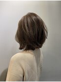 柔らか透明感大人ボブ