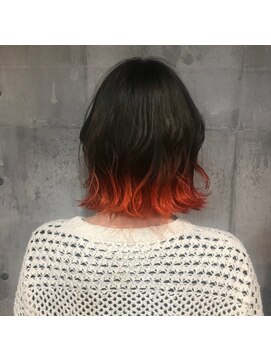 インク 渋谷(INK.) ボブ/フェザーバング/大人かわいい/グラデハイライト[渋谷]