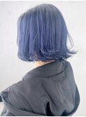 ネイビーボブ_マッシュショートカーキグレージュ_ba327461