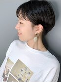 【morio池袋】綺麗でかっこいい黒髪ショート♪