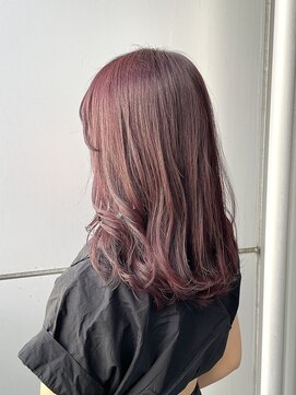 リベラ(LIBERA) 《TARO》美髪ミディアム ミルクティーピンク  ヨシンモリ