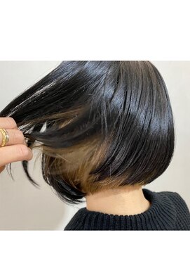 イケハ(IKEHA) インナーカラー×ボブ