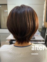 アキコ(AKIko) 艶髪マッシュショート/30代/40代/50代