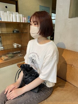 ヘアーミュゼ 井田店(Hair Musee) オレンジブラウン