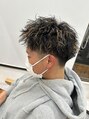 アグ ヘアー コシェ 長野若里店(Agu hair koshe') ツイストスパイラル、メンズハイライトカラー