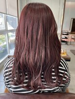 アオゾラヘアーカミノウラ(AOZORA HAIR kaminoura)&nbsp;レッドバイオレット