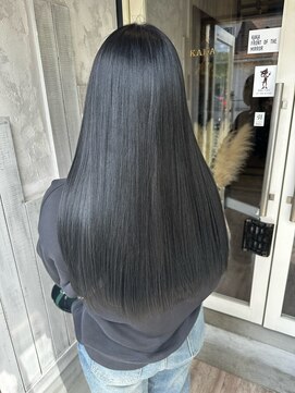 カカフロントオブザミラー(KaKa front of the mirror) 暗透け髪
