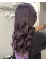 フウ(fuh)&nbsp;パープルカラー/ラベンダー/ラベンダーカラー/髪質改善/ロング