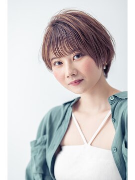 スノードロップ 高円寺店(Snowdrop) 黒髪/グレーベージュ/レイヤーロング/前髪パーマ/高円寺