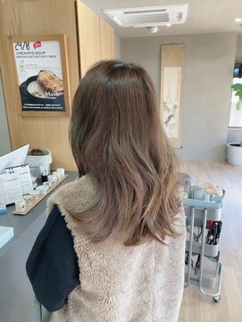 髪ところ 桂月 シナモンベージュ