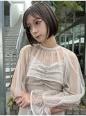 オトナショートボブ 松本
