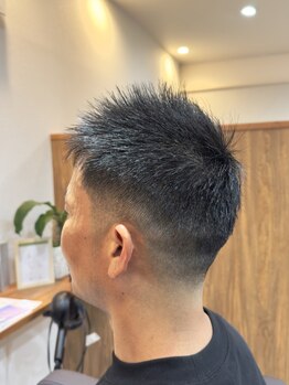 ナガレ(流 na.ga.re)の写真/【寝屋川市/香里園】メンズのお客様も大歓迎！≪メンズカット＋眉カット＋頭浸浴¥4950≫