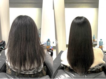 サリ(SARY)の写真/縮毛矯正で本質的なお悩み解決を【縮毛矯正/レディース縮毛矯正/表参道/個室】