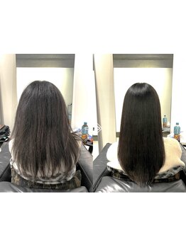 縮毛矯正で本質的なお悩み解決を【縮毛矯正/レディース縮毛矯正/表参道/個室】