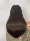 酸性ストレートでナチュラル時短ヘア