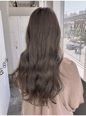 ブリーチあり!透明感グレージュ