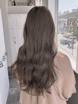 アヴァンス 神戸元町店(AVANCE.) ブリーチあり!透明感グレージュ