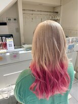 ネオリーブカフ 鶴ヶ峰店(Neolive caff)&nbsp;ピンクグラデーション