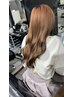 【インナーカラー】新技術6Dヘアエクステ45cm20本￥5400～
