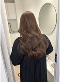 ブリーチなしベージュ