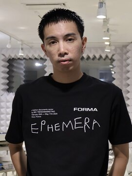 ポピンズ(poppins) 黒髪短髪