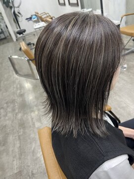 プライズ アイリス 池袋東口店(prize Iris) 白髪ぼかしハイライトケアカラー池袋