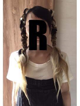 ヘアアンドメイク アール(hair＆make R) つけ毛アレンジ