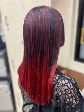 エターナルバイマティーナ(Eternal by MATINA) 【バレイヤージュ赤！！！】20代30代40代50代