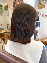 ミルティ(Myrtille)&nbsp;ミルティ☆切りっぱなしボブ×オリーグレージュ