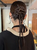 【徳岡】タイトヘア タイトヘアセット モードヘア カチモリヘア