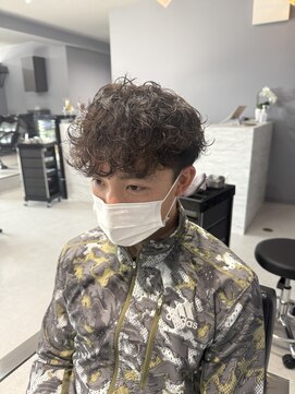 メンズ リコ(MEN'S RICO) 【岩渕 多壱】シャドウパーマ