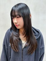 アルバム 銀座(ALBUM GINZA)&nbsp;ロング顔周りレイヤーおくれ毛美髪_ba538301