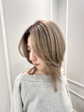 ネオリーブギンザ 銀座店(Neolive GINZA) (銀座) シャドールーツ　ブリーチカラー