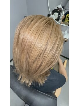 ヘアーリゾート ルアーナ(hair resort LUANA) 髪質改善カラー　ミルクティーベージュ