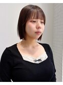 韓国風シースルー×タッセルボブ／10代20代30代