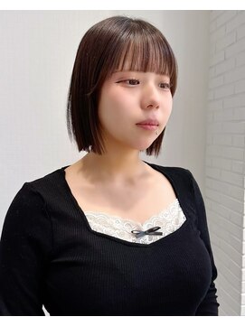 ビューシンサイバシ(VIEW SHINSAIBASHI) 韓国風シースルー×タッセルボブ/10代20代30代