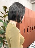 くびれヘア/アプリコットオレンジ/ハイライトカラー/栄