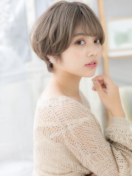 カバーヘア 上尾西口店(COVER HAIR) 外国人風グレーベージュ小顔マッシュウルフh4上尾10代20代30代