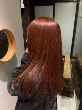 ヨーク(YOKE) 【YOKE】髪質改善酸性ストレートカッパーブラウン